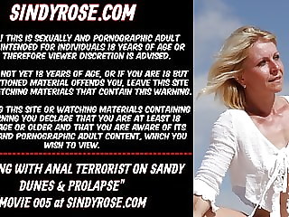 Fucking with anal terrorist on sandy dunes & prolapse